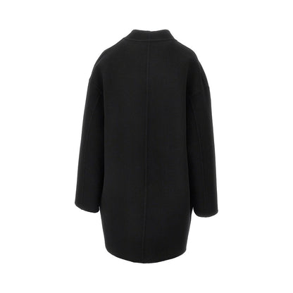 GUCCI 42 wool and silk reversible coat