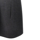 GUCCI 40 wool and silk cape with horsebit detail