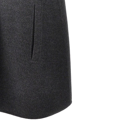 GUCCI 40 wool and silk cape with horsebit detail