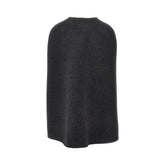 GUCCI 40 wool and silk cape with horsebit detail