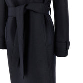 HARRIS WHARF LONDON 46 pressed wool trench coat