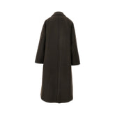 HARRIS WHARF LONDON 40 pressed wool balmacaan coat