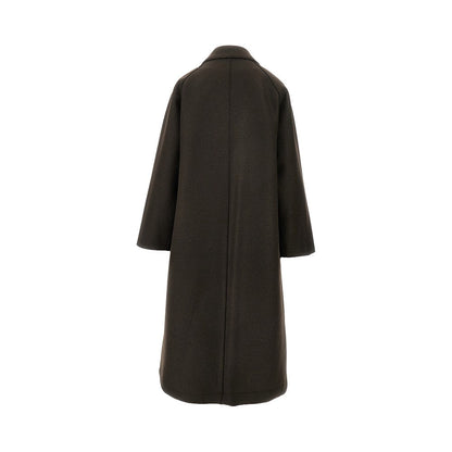 HARRIS WHARF LONDON 40 pressed wool balmacaan coat