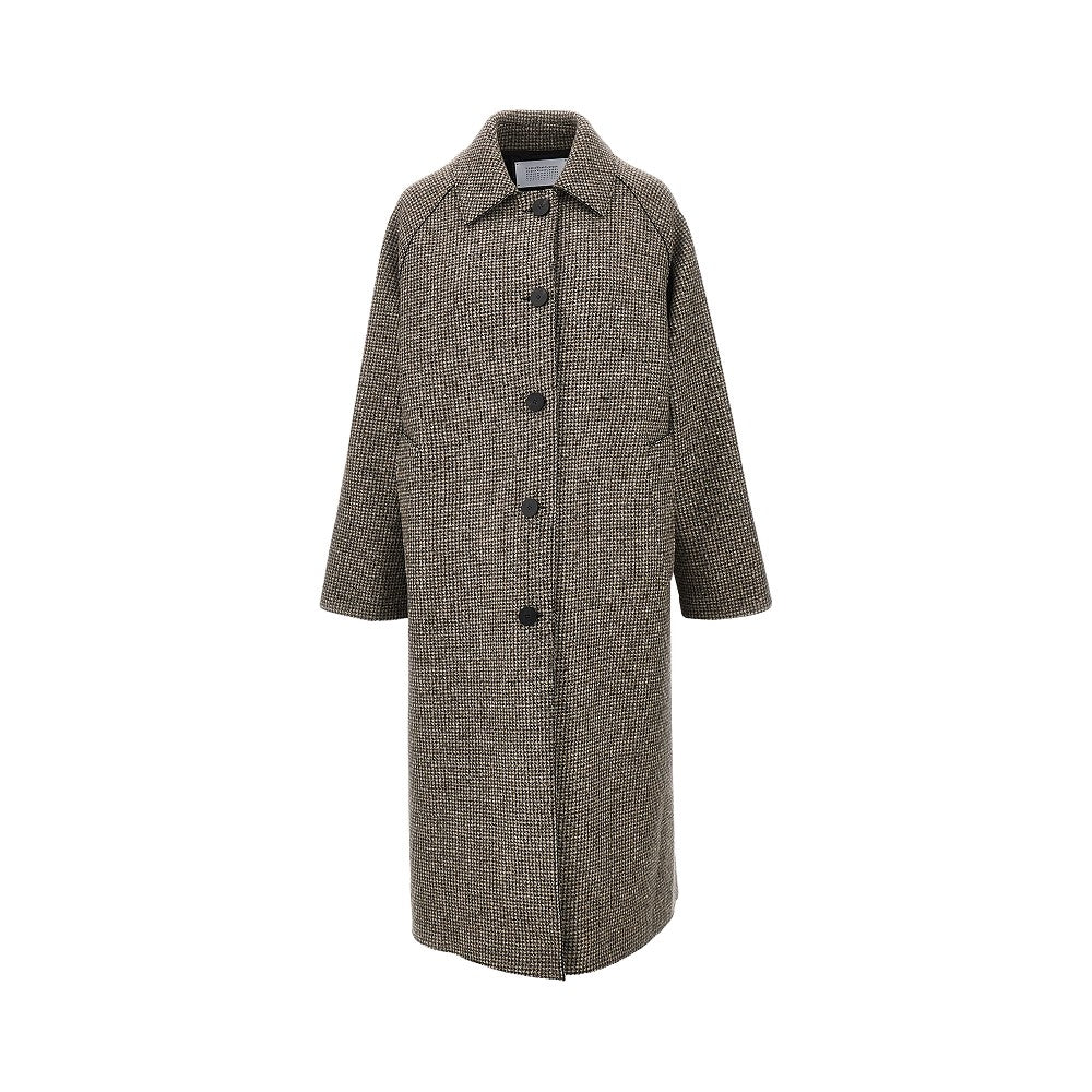 HARRIS WHARF LONDON 44 cashmere-blend balmacaan coat
