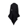 wool robe coat with belt