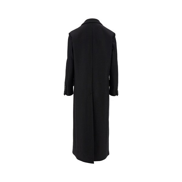 hadi wool and cashmere long coat