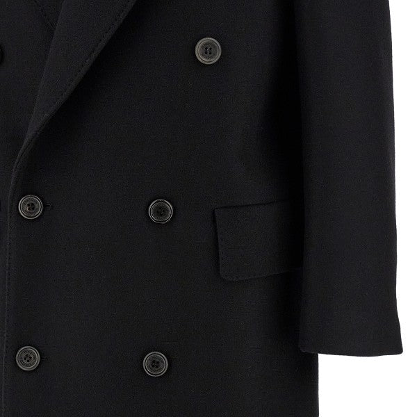 hadi wool and cashmere long coat