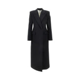 GIVENCHY 40 wool coat with padded shoulders