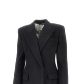 GIVENCHY 40 wool coat with padded shoulders