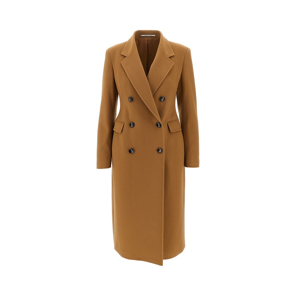 TAGLIATORE 40 meryl double-breasted coat