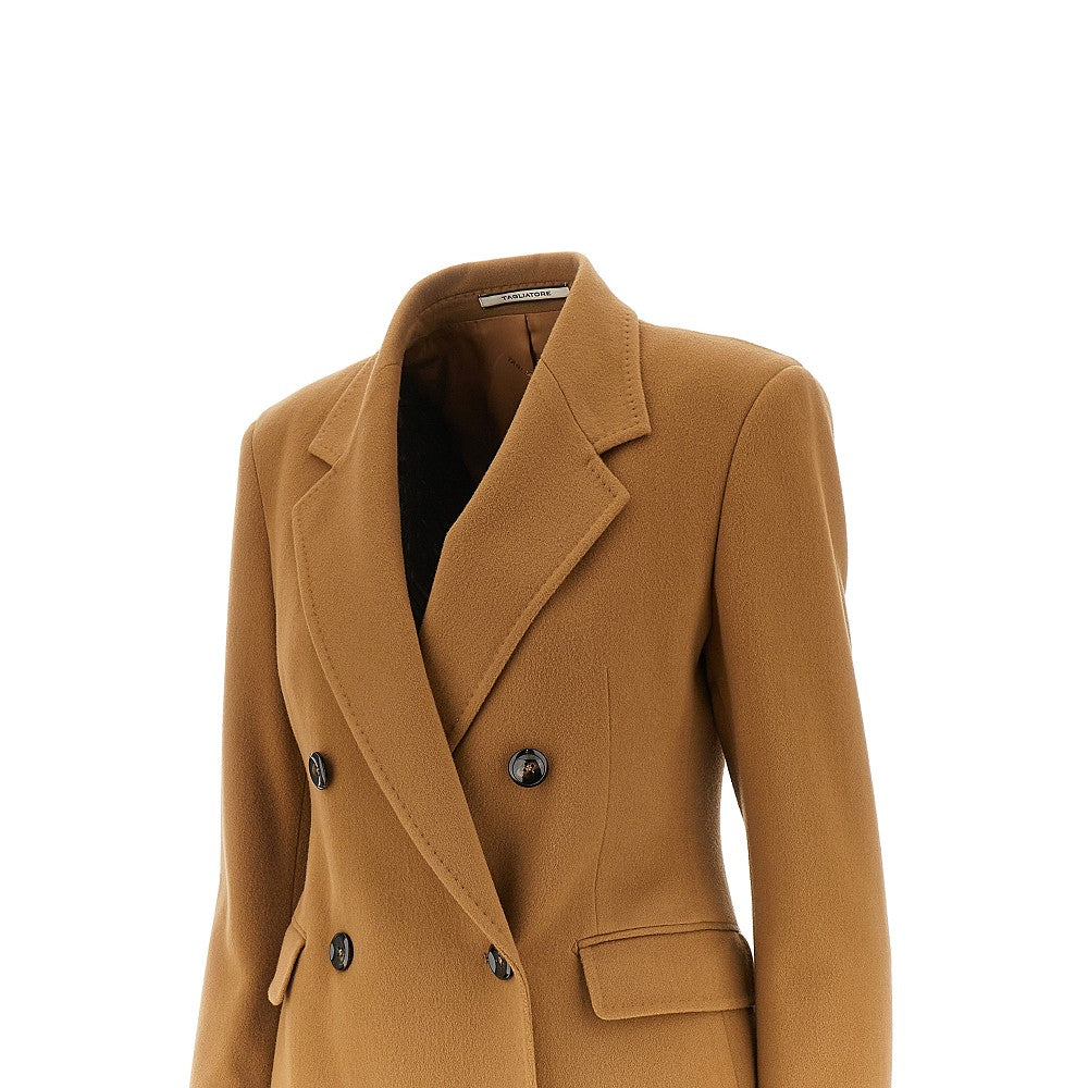 TAGLIATORE 40 meryl double-breasted coat