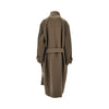 wool belted long coat