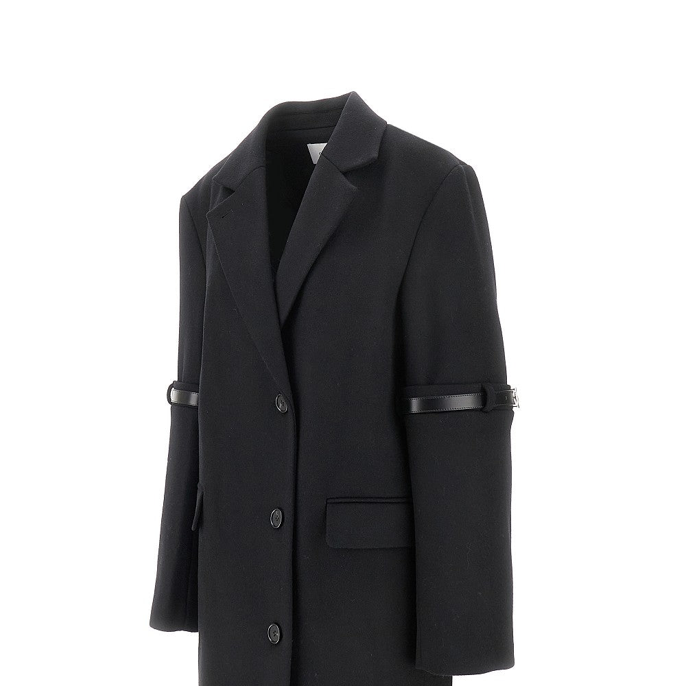 COPERNI S single-breasted coat with belted sleeves