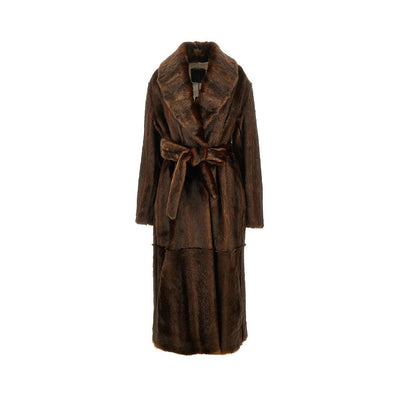 beth faux fur coat