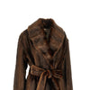 beth faux fur coat
