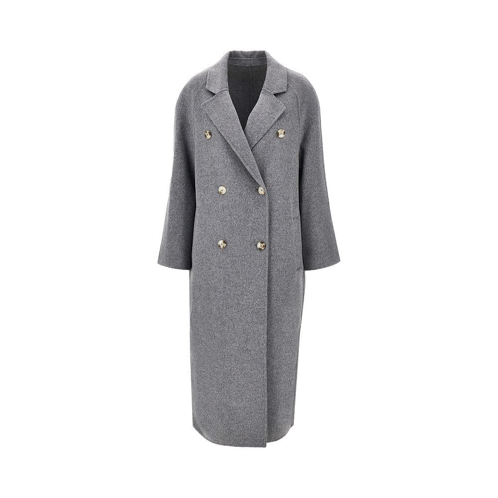 LOULOU DE SAISON 36 irvin double-breasted drap coat