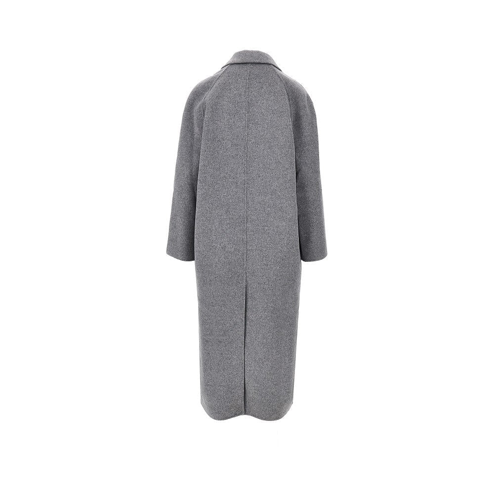 irvin double-breasted drap coat
