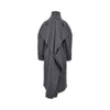 double wool oversized coat