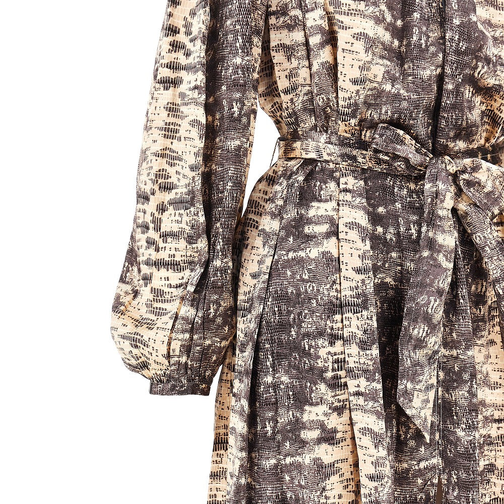 luada silk long dress