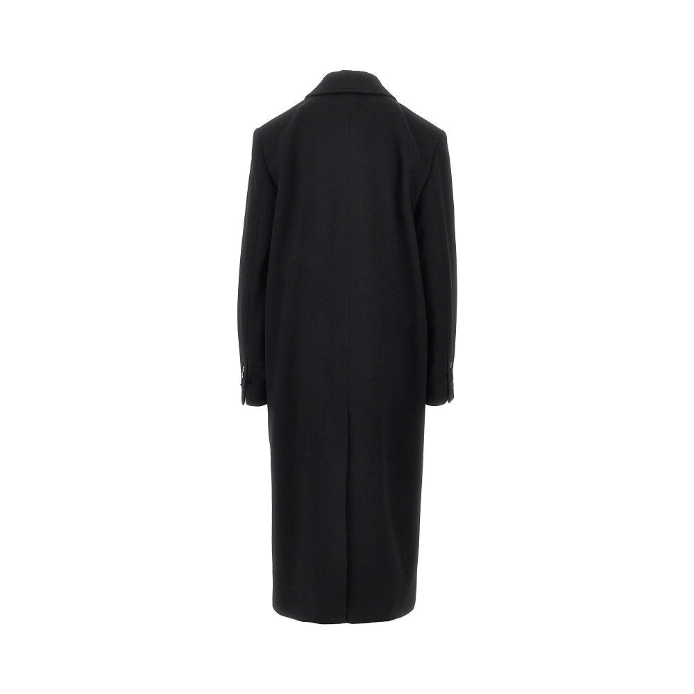rosco double-breasted long coat