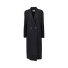 stockman shoulder long wool coat