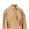 cotton and silk twisted shirt