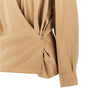 cotton and silk twisted shirt