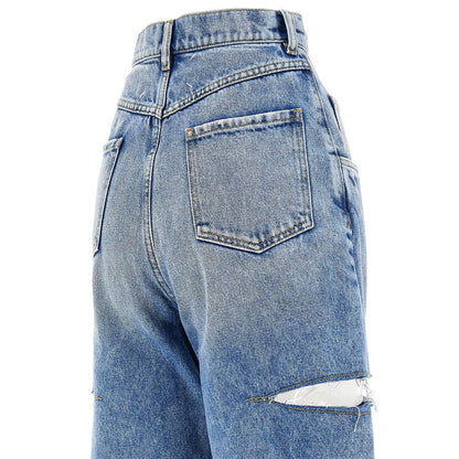 MAISON MARGIELA 38 high-rise jeans with side rips