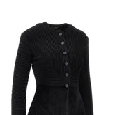 EMPORIO ARMANI 44 ottoman chenille jacket