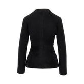 EMPORIO ARMANI 44 ottoman chenille jacket