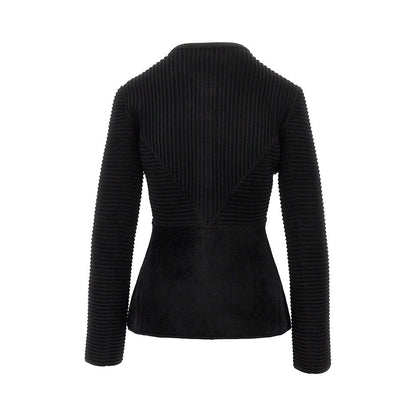 EMPORIO ARMANI 44 ottoman chenille jacket