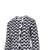 EMPORIO ARMANI 40 jacquard viscose-blend jacket