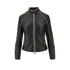 EMPORIO ARMANI 44 nappa leather jacket with contrasting piping