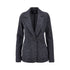 EMPORIO ARMANI 38 icon prince of wales single-breasted jacket