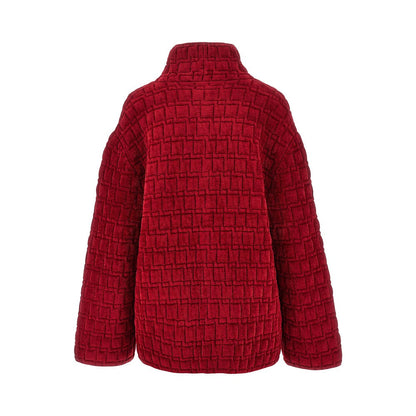 EMPORIO ARMANI 44 embossed jacquard chenille jacket