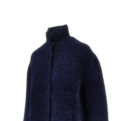 EMPORIO ARMANI 40 embossed jacquard chenille jacket