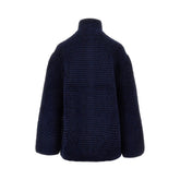 EMPORIO ARMANI 40 embossed jacquard chenille jacket
