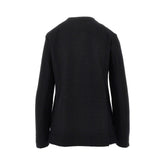 EMPORIO ARMANI 40 embossed cotton-blend jacket