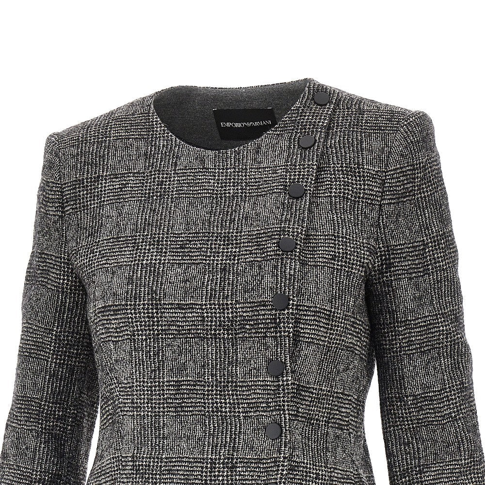prince of wales wool jacket