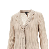 EMPORIO ARMANI 40 textured taffetà single-breasted jacket