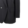 wool-blend oversized double-breasted jacket