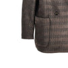 jacquard chenille double-breasted jacket