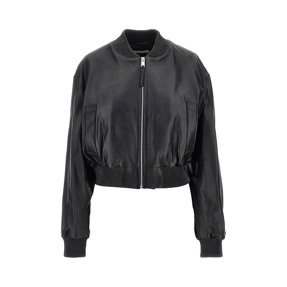 ARMA 36 hannan leather bomber jacket