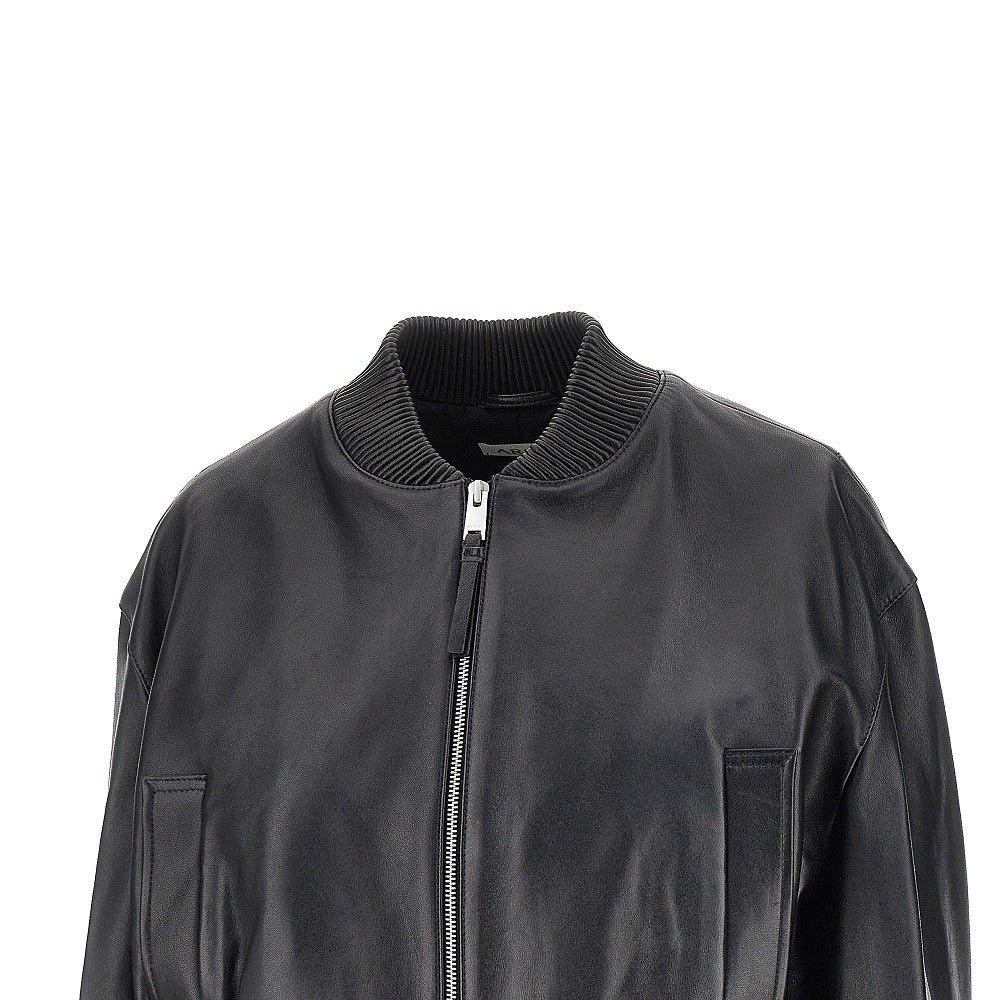 ARMA 36 hannan leather bomber jacket