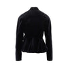 velvet jacket with bow
