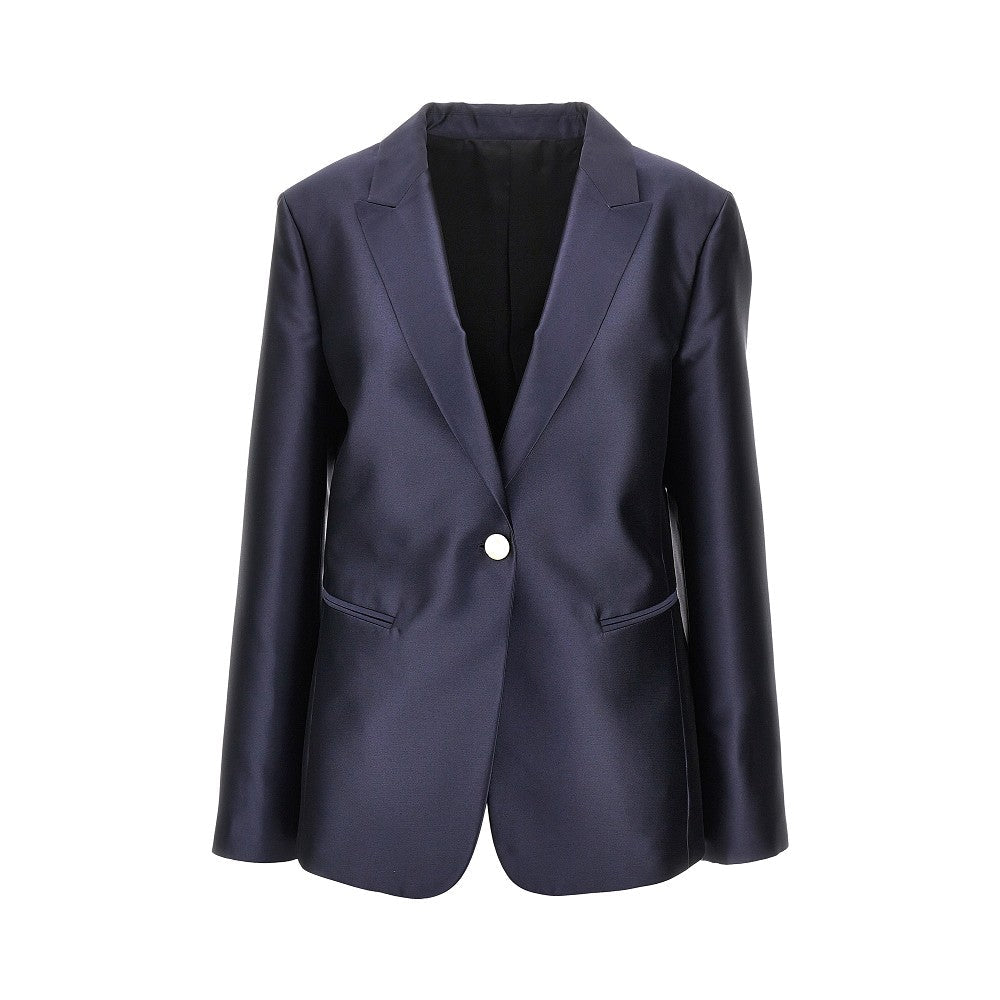 single-breasted tailored jacket