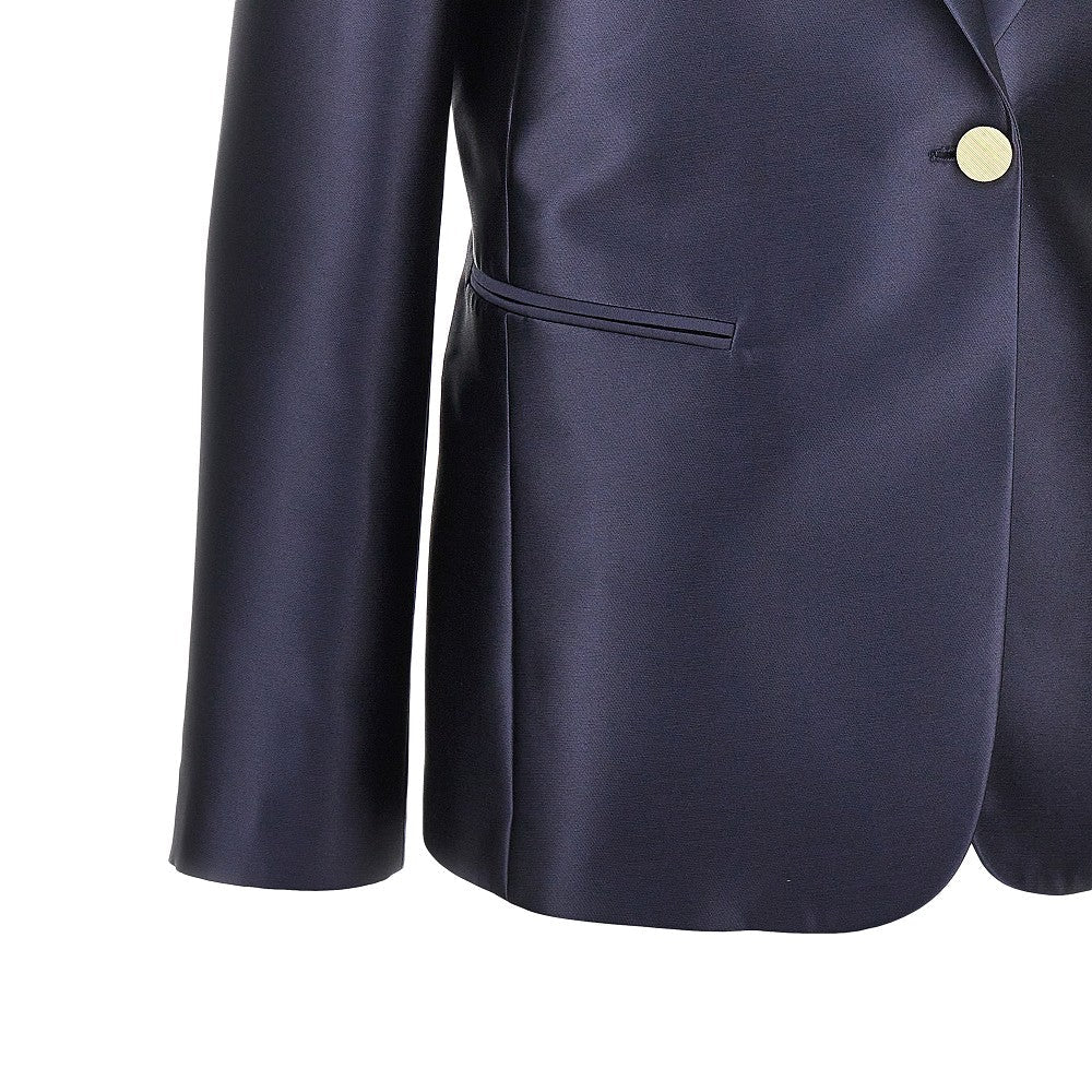 single-breasted tailored jacket