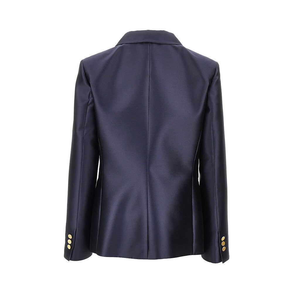single-breasted tailored jacket