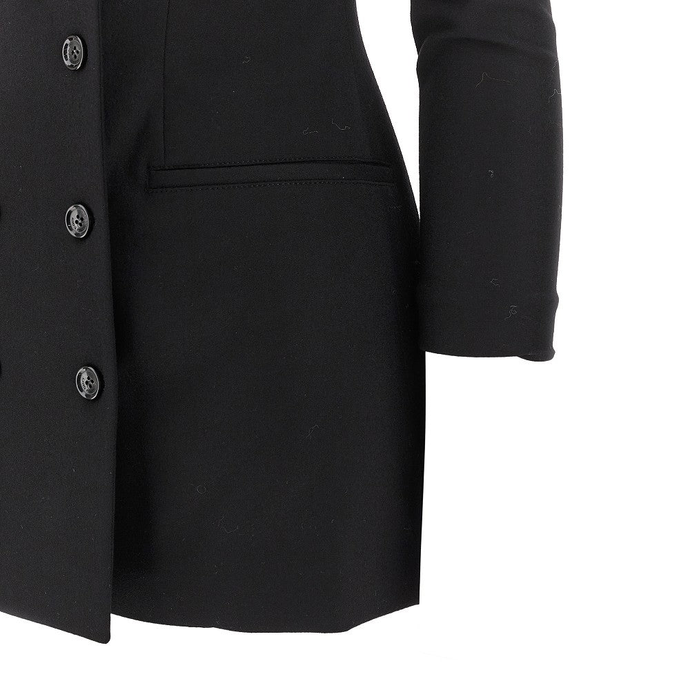 ALBERTA FERRETTI 42 off-the-shoulder double-breasted jacket