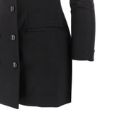 ALBERTA FERRETTI 42 off-the-shoulder double-breasted jacket